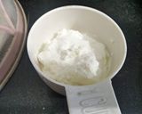 A picture of step 2 of Tri Flavoured Cake.