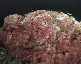 A picture of step 4 of Galawat k kabab.