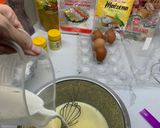 Foto langkah ke 4 dari resep Bolu kukus coklat gluten free.