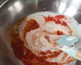 A picture of step 1 of Bohri fried chicken.