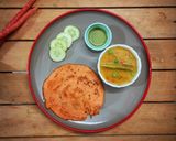 A picture of step 5 of Carrot Dosa.