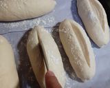 Foto langkah ke 6 dari resep Mini Somun Bread (Turkish Baguette) tanpa Mixer.