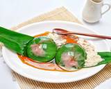 Sakura Raindrop Cake / Mizu Shingen Mochi langkah memasak 3 foto