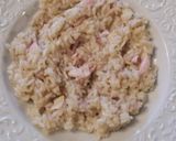 Foto del passaggio 2 della ricetta Risotto con i petali di rosa