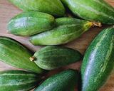 A picture of step 1 of Pointed gourd sabji (righteous).