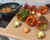 Foto del paso 4 de la receta Bajoques farçides (pimientos rellenos arroz)