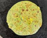 Palak paneer paratha recipe step 3 photo