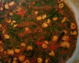 A picture of step 3 of Palak makhane ki sabji.