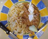 Bakonyi tokány galuskával gm, lm recept fázis 6 fotója