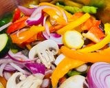 A picture of step 2 of String Beets with Veggies.
