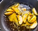 A picture of step 3 of Aloo potol posto Potato pointed gourd with poppy seeds.