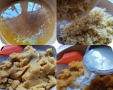 A picture of step 2 of Sweet Potato and Fresh Cream Halva.