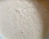 A picture of step 1 of Bihari Malpua.
