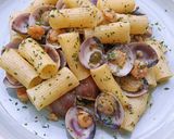 Foto del paso 12 de la receta: Tortigloni a la Vongole "a mi manera"