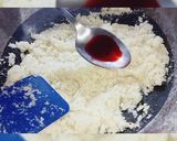 A picture of step 2 of Coconut mithai.