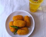 Foto langkah ke 9 dari resep Kroket Kentang Isi Sosis.