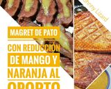 Foto del paso 10 de la receta Magret de pato con reducción de mango y naranja al oporto