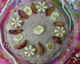 عکس مرحله 2 از دستور کیک خامه و میوه