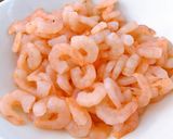 A picture of step 1 of Bánh Xèo with Shrimp and Pork.