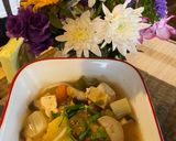 A picture of step 2 of Vegetarian Sour Soup (Canh Chua Chay).