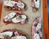Une image de l'étape 4 de Bruschette façon laeti.