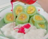 Foto langkah ke 10 dari resep Es Pisang Ijo.