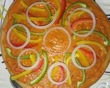 A picture of step 16 of Veg pizza.