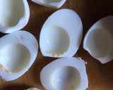 Foto del paso 15 de la receta: Huevos rellenos de tres sabores