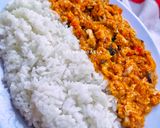 Foto langkah ke 4 dari resep Nasi Sarden Telur.