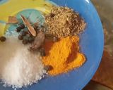A picture of step 4 of Green chilli Piyaz Qeema.