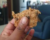 A picture of step 4 of Peanut Butter Oat Snack Bar.