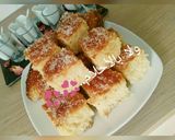 صورة لخطوة 20 من وصفة بسبوسة😍 بطريقة الشيف المبدعة Manolia Rose😍