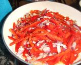 Foto del paso 2 de la receta Chuletas de cerdo con pimientos rojos a la albahaca