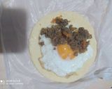 Foto del paso 3 de la receta: Arepa de huevo con Carne