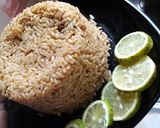 A picture of step 11 of Beef pilau.