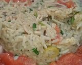 Une image de l'étape 6 de Salade de riz basmati 🍚 à la saupe 🐟🐟🐟.