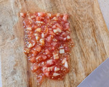 Foto del paso 3 de la receta: Tomate relleno de escándalo