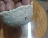 A picture of step 4 of Sprouted moong dal katori.
