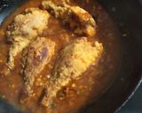 A picture of step 4 of Honey Garlic Glazed Chicken drumsticks with Garlic Butter naan.