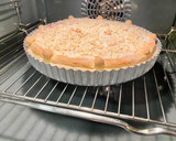 Foto del paso 9 de la receta: Pastel rústico con Nutella, mermelada de frambuesas y Almendra