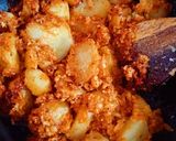 A picture of step 4 of Tasty Aloo Lahori.