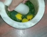 A picture of step 1 of Shikanji / Masala Shikanji.