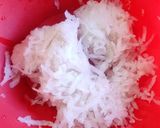 A picture of step 3 of Mooli ka pakoda.