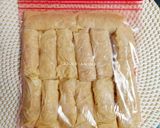 Foto langkah ke 5 dari resep Lumpia Kulit Tahu Ayam Udang.