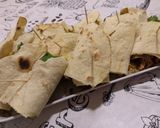 Foto del paso 6 de la receta: Wraps de pollo, rúcula y legumbres