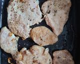 Sült csirkemell pirított darával, meggymártással, gluténmentesen recept fázis 1 fotója