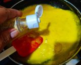 A picture of step 4 of Mango rice kheer.