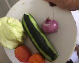 Foto del paso 2 de la receta: Ensalada vegetariana con lentejas