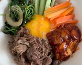 Foto langkah ke 6 dari resep Bimbimbap ala Korea - Gampang banget! Enak! Ala resto Korea!.