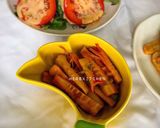 Hình bước làm 4 của món Măng xào lá nghệ (chay)